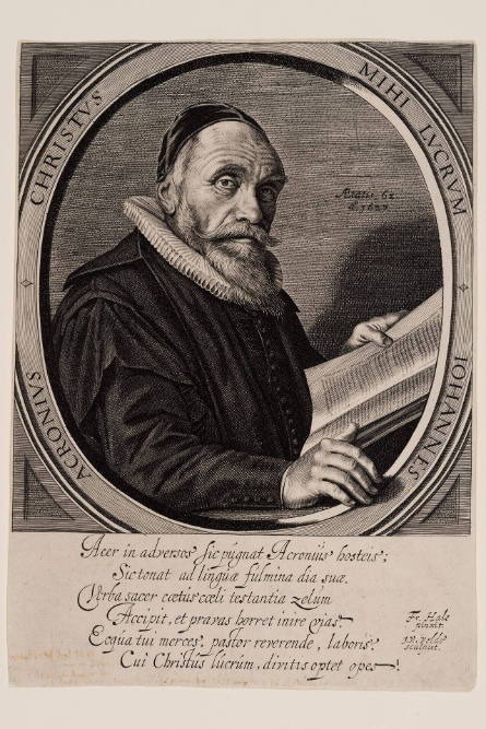 Johannes Acronius, after Frans Hals