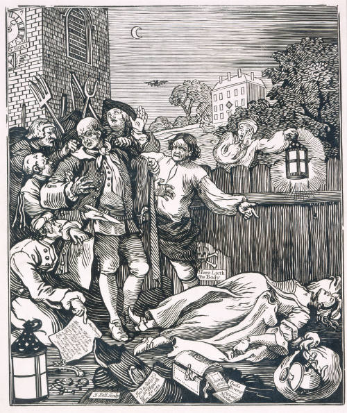 Cruelty in Perfection, after William Hogarth