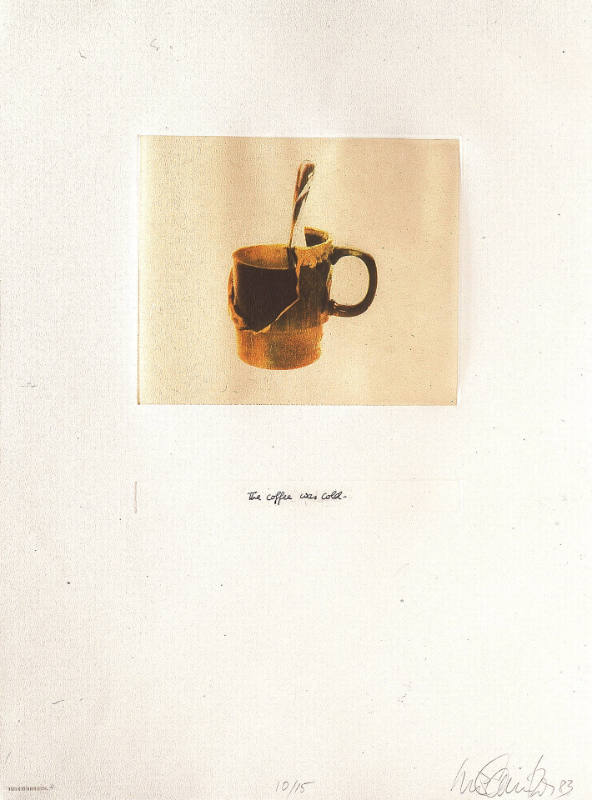 The coffee was cold, plate 4 from Uruguayan Torture Series