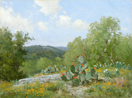 Untitled (spring scene with cactus)
