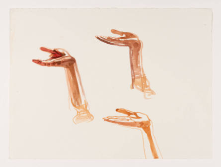 Untitled (Study for Beacon, 3 Hands)