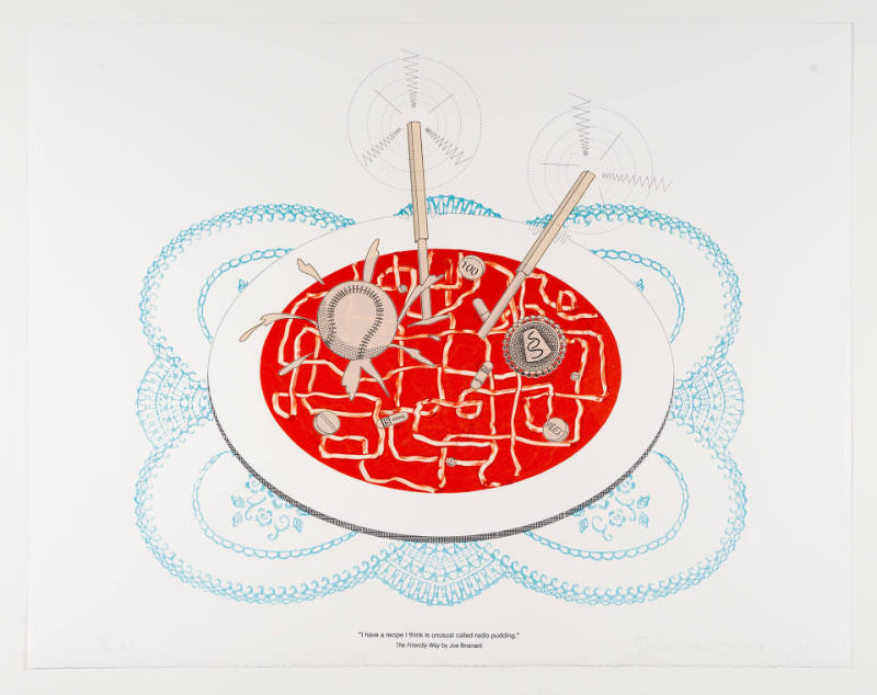 Radio Pudding [for Joe Brainard] from "1989 Estate Project for Artists with AIDS"