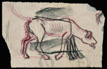 Sketch of a Dog, from The Saga of Sandino