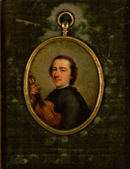 Portrait of an Abbè with a Viola d'Amore