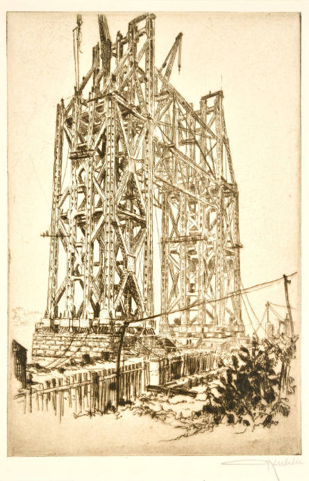 The Pillar, from The George Washington Bridge Series