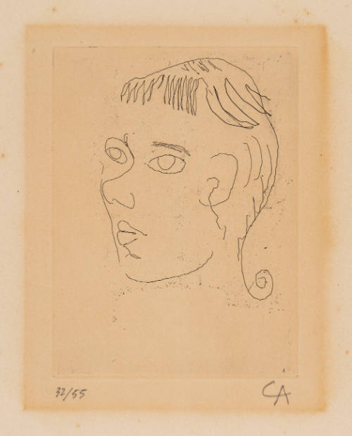 Untitled (Girl's head)