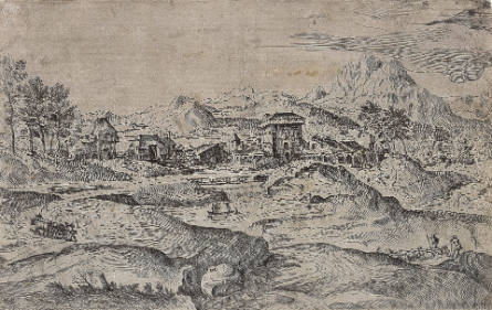Landscape with a Shepherd and a Watermill