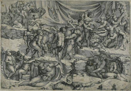 Children's Bacchanal, after Michelangelo