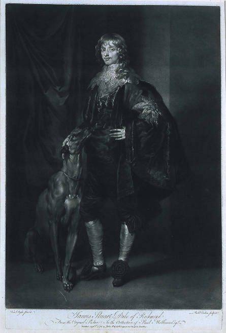 James Stuart, Duke of Lennox and Richmond, after Anthony van Dyck