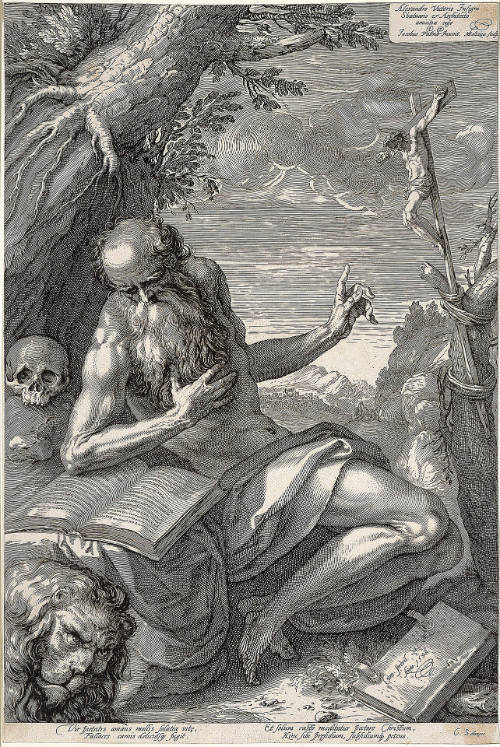 Saint Jerome, after Palma Giovane