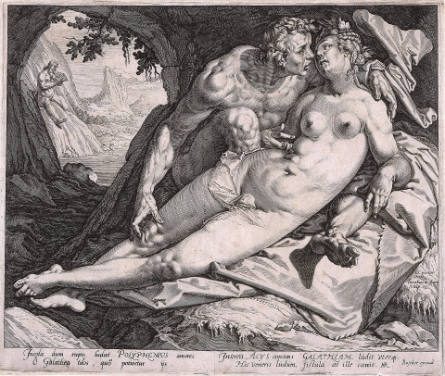 Acis and Galatea, after Cornelis van Haarlem