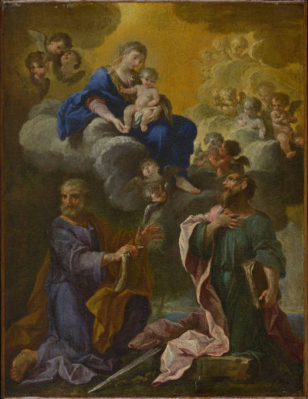 The Madonna and Child with Two Saints