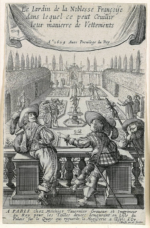 Frontispiece from Le Jardin de la noblesse françoise [The Garden of the French Nobility], after Jean de Saint-Igny