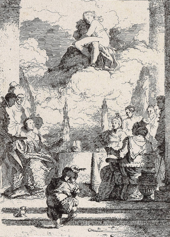 Banquet of Antony and Cleopatra, after Giovanni Battista Tiepolo