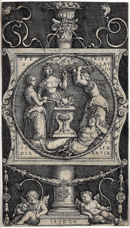Die Herzenschmiede [Forge of the Heart], after Albrecht Dürer