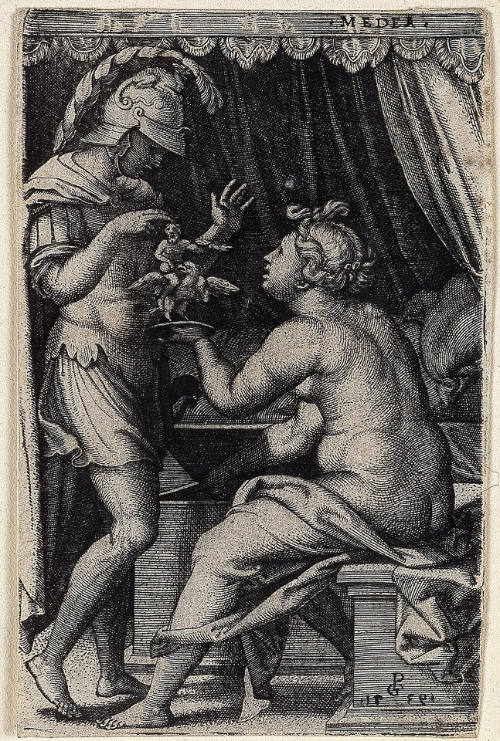 Medea Giving Jason Her Household Gods as a Token of her Faith