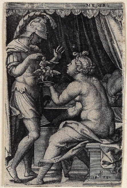 Medea Giving Jason Her Household Gods as a Token of her Faith