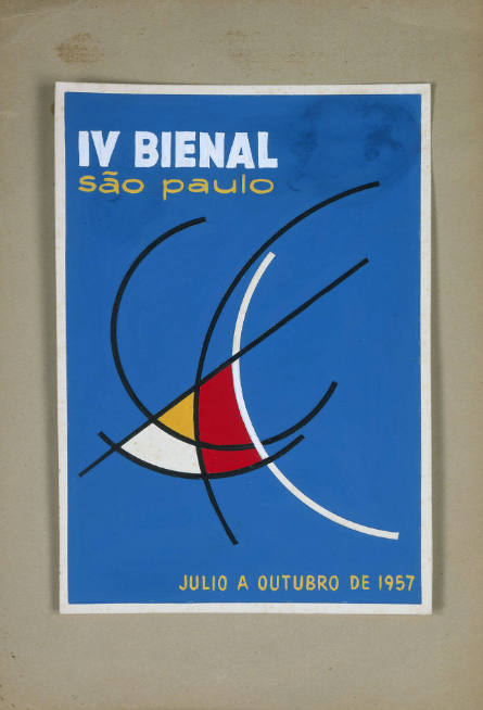 Untitled (poster design for IV Bienal São Paulo)