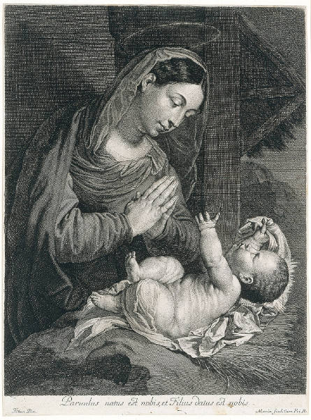 Madonna and Child, after Titian