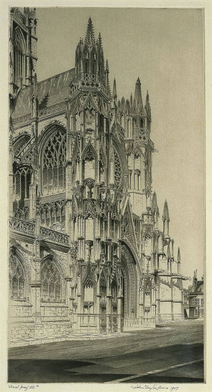 Memento Vivere, Notre Dame, Evreux (The North Transcept of Notre Dame Cathedral, Eureux, France)