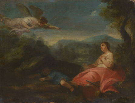 The Angel Appearing to Hagar and Ishmael