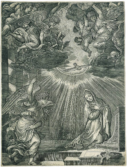 The Annunciation, after Titian