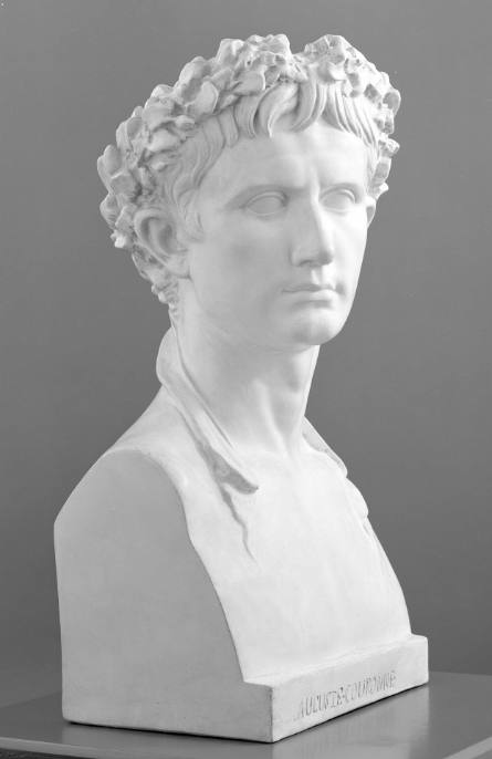Augustus crowned with oak leaves (Augustus Bevilacqua)