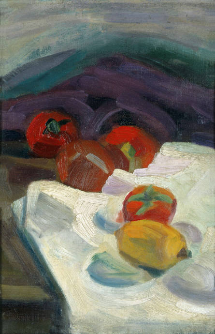 Purple and Red Still Life