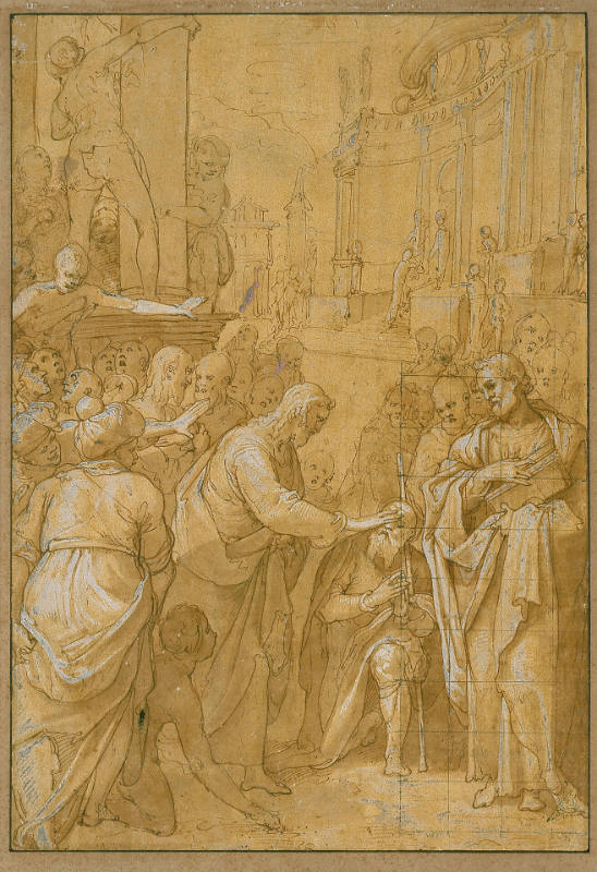 Christ Healing the Blind Man