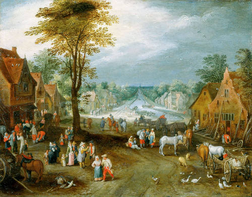 A Village Scene