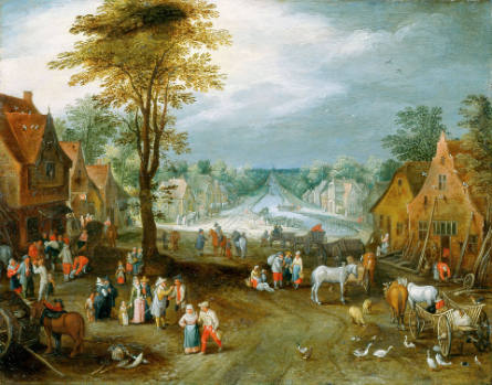 A Village Scene