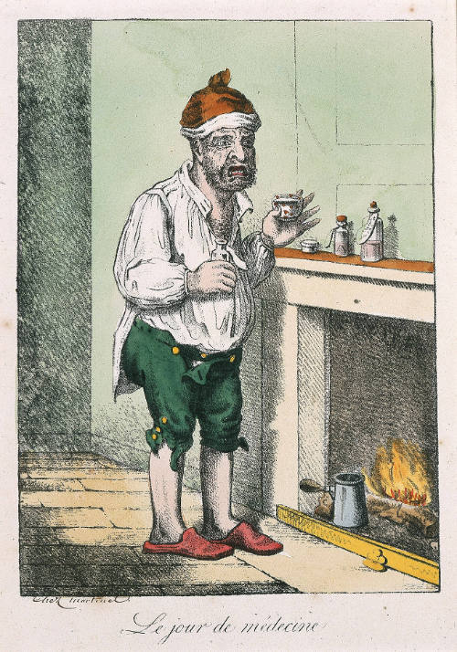 Le Jour de médecine [Medicine Day], after James Gillray