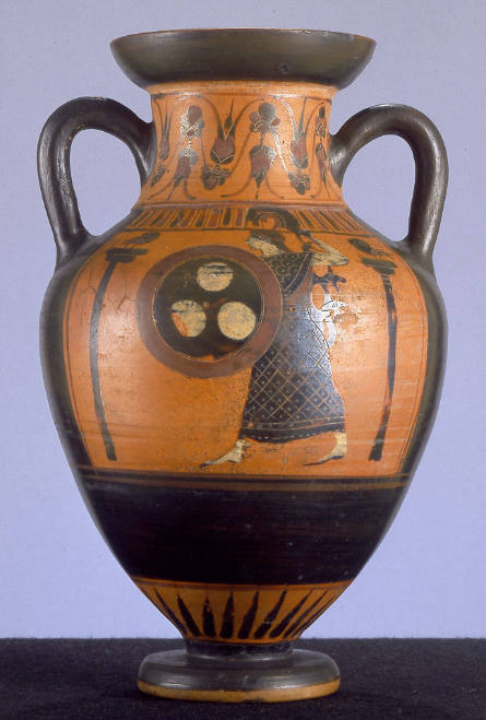 Black-figure Neck Amphora of Panathenaic Shape (Oil Container)