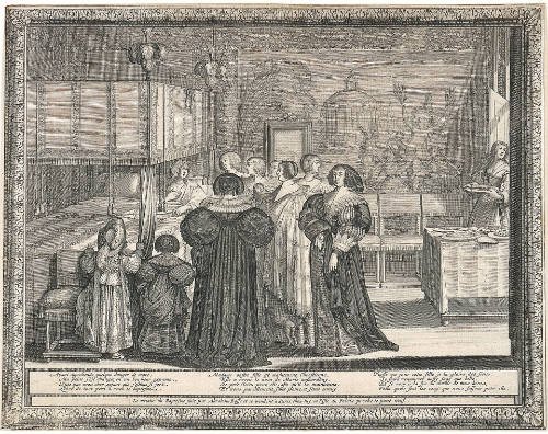 Le Retour du baptême [The Baptism], plate 4 from Le Mariage à la ville [The Marriage in the City]