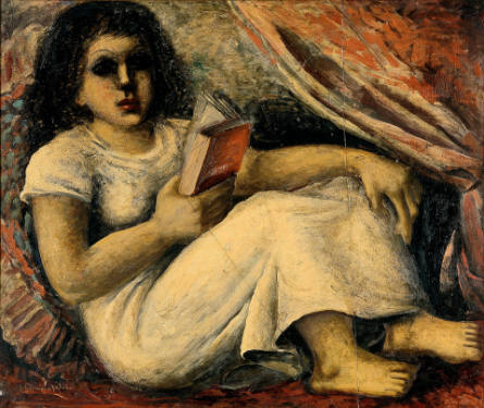 Girl Reading [Niña leyendo]
