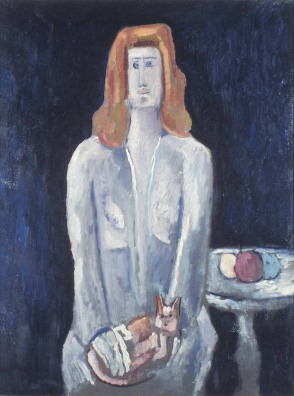 Untitled (Girl with Kitten)