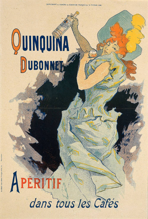 Advertisement for Quinquina Dubonnet