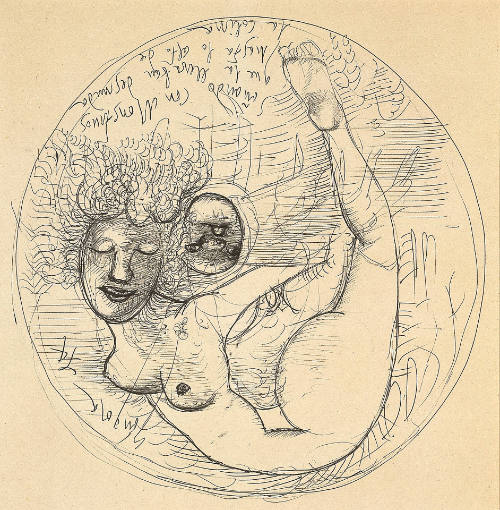 Sin Título (Texto ilustrado de “Paradiso” de Lezama Lima) [Untitled (Illustrated passage from Lezama Lima's "Paradiso")]