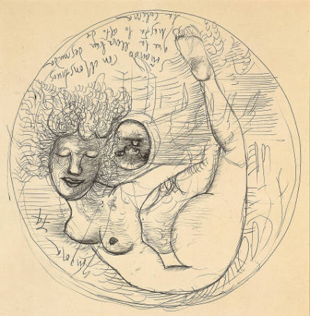 Sin Título (Texto ilustrado de “Paradiso” de Lezama Lima) [Untitled (Illustrated passage from Lezama Lima's "Paradiso")]