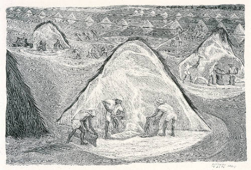 Salinas de Celestún [Salt Deposits of Celestún], from Estampas de Yucatán [Prints of Yucatán]