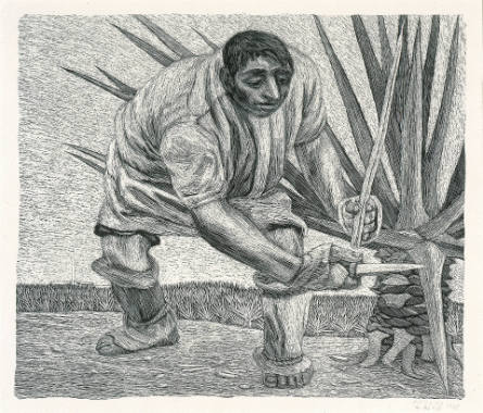 Henequeñero [Henequen Worker], from Estampas de Yucatán [Prints of Yucatán]