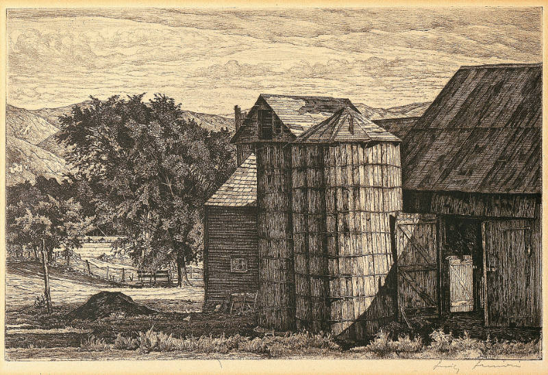 Untitled (Vermont farm scene)