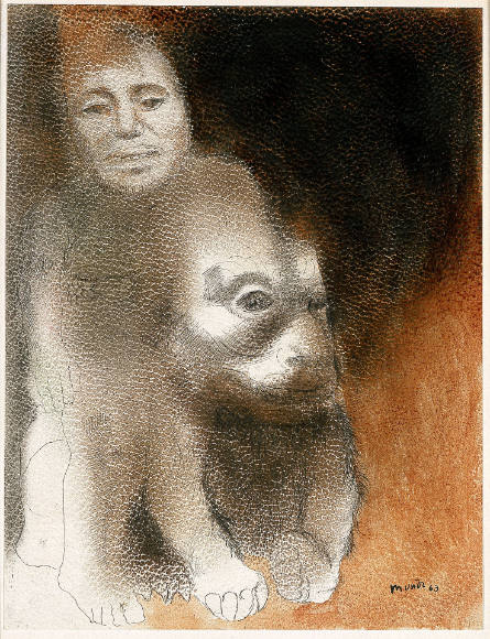 Untitled (Man and Animal)