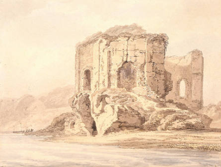 Ruins of a Temple near Baia