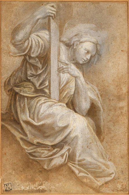 Angel Holding a Tablet, after Raphael