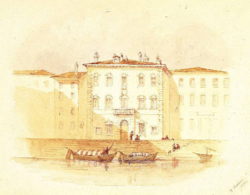 The Casa Lanfranchi, Byron's Residence in Pisa