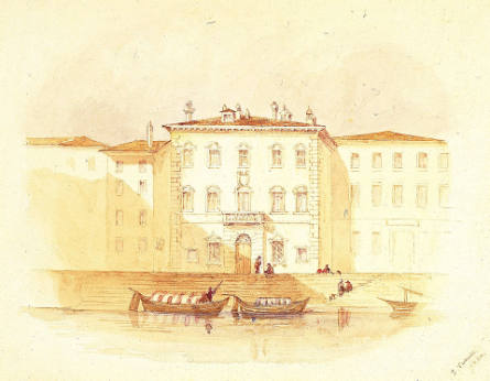 The Casa Lanfranchi, Byron's Residence in Pisa