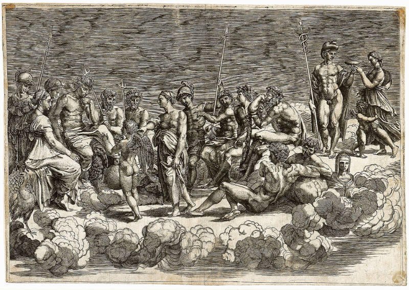 Council of the Gods, after Raphael