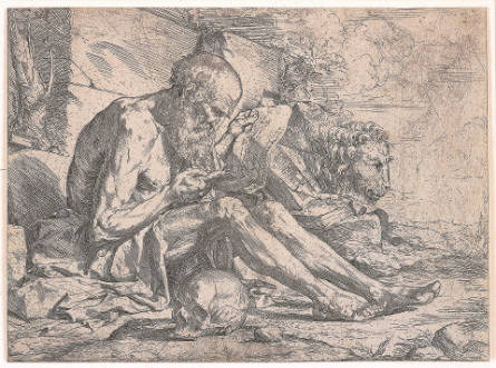 Saint Jerome Reading