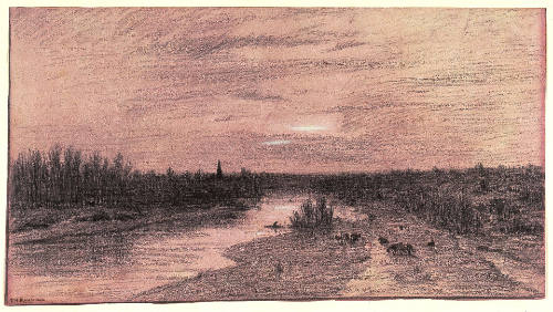 A Marshy River Landscape